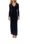 Lavender Brown Dream Dress In Black In Black