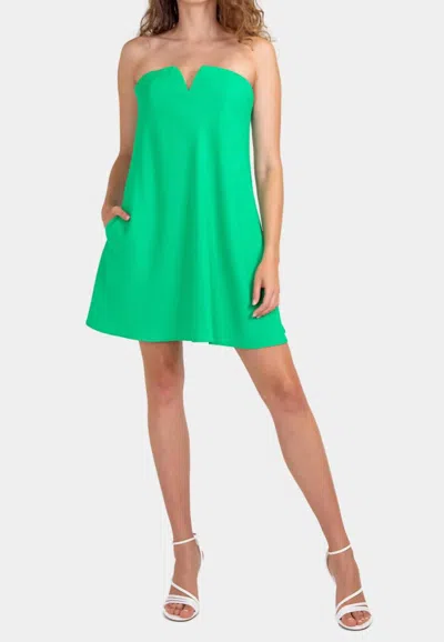 Lavender Brown Gloria Mini Dress In Green Apple In Multi