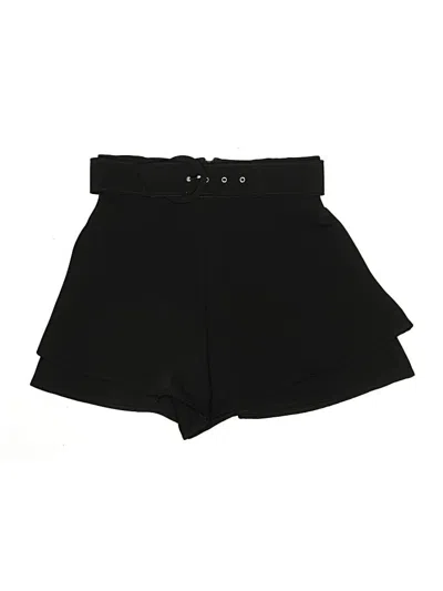 Pre-owned Lavender Brown Shorts In Black