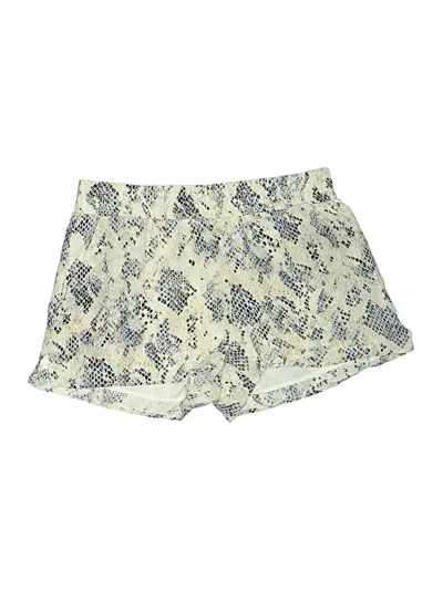 Pre-owned Lavender Brown Shorts In Ivory