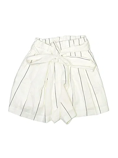 Pre-owned Lavender Brown Shorts In Ivory