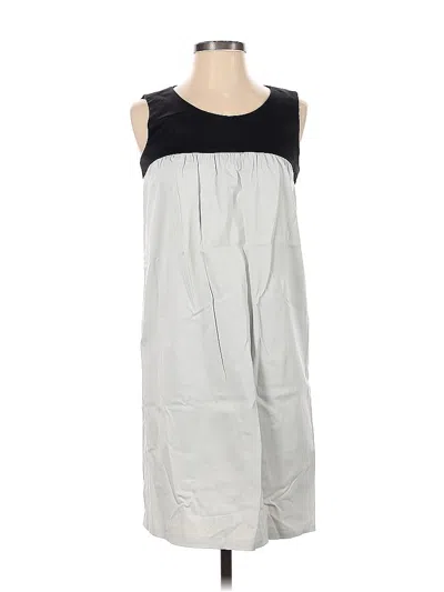 Pre-owned Lavender Label By Vera Wang Casual Dress In Gray