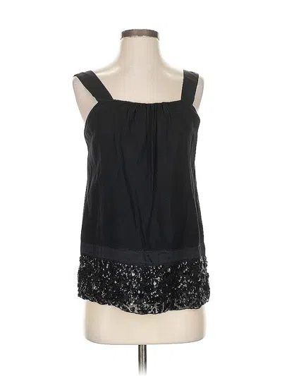 Pre-owned Lavender Label By Vera Wang Sleeveless Blouse In Black