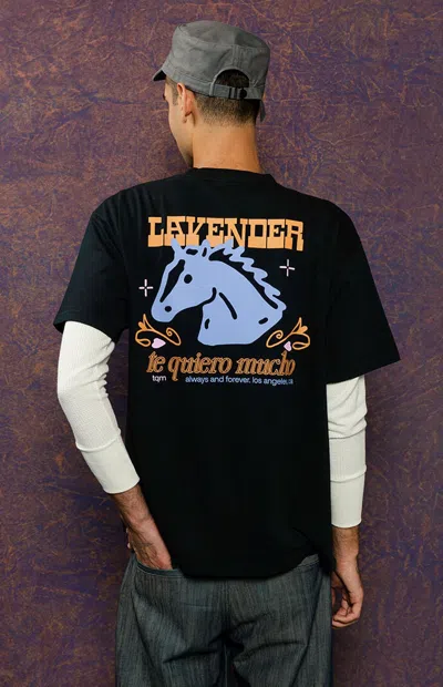 Lavender Men's Jalisco T-shirt In Black In Multi