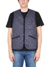 Lavenham Black Polyester Thornham Vest In Blue