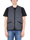 Lavenham Black Polyester Thornham Vest In Blue