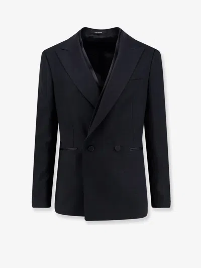 Lavi Caprese Polka-dots Cotton Dress In Black