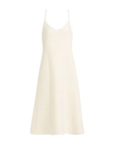 Lavi Couture Woman Midi Dress Ivory Size S Virgin Wool