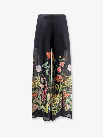 Lavi Frangipane Ramié Trousers In Black