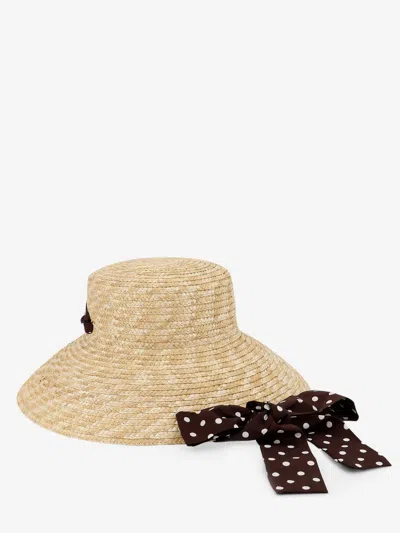 Lavi Madeleine Raffia Hat In Sand