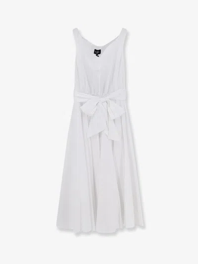 Lavi Mambo Cotton Dress In White