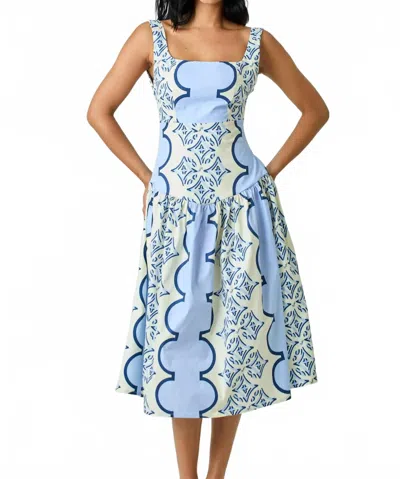 Lavi Mariana Dress In Blue