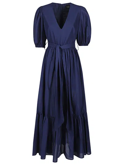 LAVI NAVY BLUE LONG DRESS