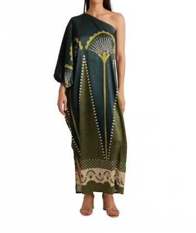 Lavi Nova Dress In Green In Blue