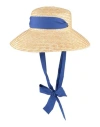 Lavi Woman Hat Bright Blue Size Onesize Straw