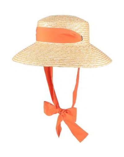 Lavi Woman Hat Orange Size Onesize Straw