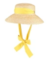 Lavi Woman Hat Yellow Size Onesize Straw