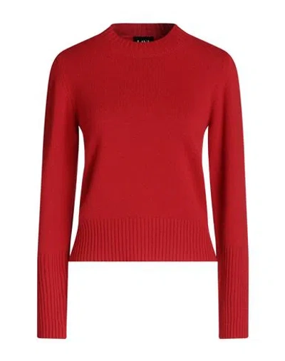 Lavi Woman Sweater Red Size M Virgin Wool, Cashmere, Silk In Red