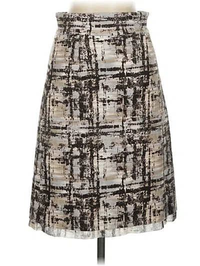 Pre-owned Lavia 18 Formal Skirt In Gray