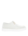 Lavin Man Lace-up Shoes Off White Size 7 Leather