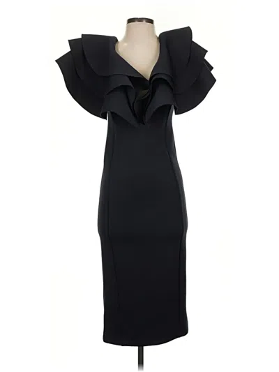 Pre-owned Lavish Alice Cocktail Dress In Black