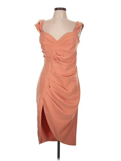 Pre-owned Lavish Alice Cocktail Dress In Orange