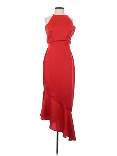 Pre-owned Lavish Alice Cocktail Dress In Red