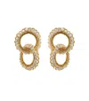 Lavish By Tricia Milaneze Women's Gold / White White & Gold Nova Handmade Earrings