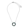 Lavish By Tricia Milaneze Women's Green / Pink / Purple Neon Turquoise Mix Ellie Handmade Crochet Necklace