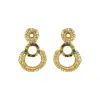 Lavish By Tricia Milaneze Women's Multi & Gold Artemis Crystal Handmade Crochet Earrings