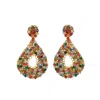 Lavish By Tricia Milaneze Women's Multicolor Diana Maxi Handmade Earrings In Multi