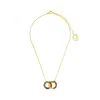 Lavish By Tricia Milaneze Women's Neutrals / Gold / Blue Seafoam Blue Mix Nova Handmade Crochet Necklace