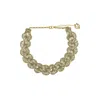 Lavish By Tricia Milaneze Women's Neutrals / Gold / White Vintage Gold Shells Handmade Crochet Necklace