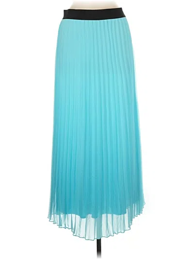 Pre-owned Lavish Formal Skirt In Teal