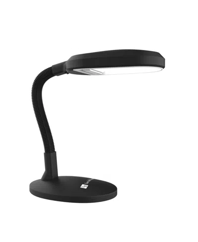 Lavish Home 26" Natural Sunlight Desk Lamp In Black