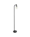Lavish Home 65.75" Modern Led Floor Lamp In Black