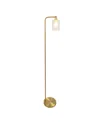 Lavish Home 65.75" Modern Led Floor Lamp In Gold