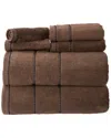 Lavish Home 6pc Set In Chocolate