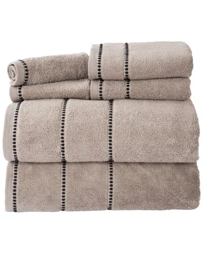 Lavish Home 6pc Set In Taupe