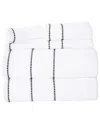 Lavish Home 6pc Set In White