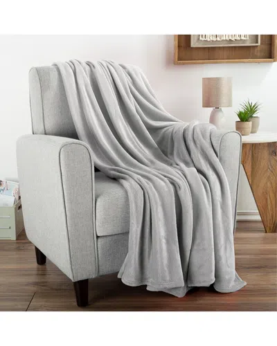 Lavish Home Fleece Throw Blanket