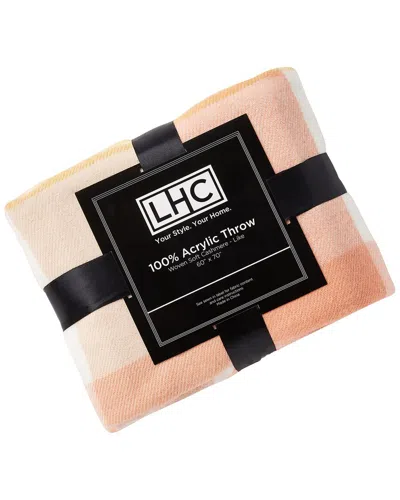 Lavish Home Oversized Vintage Plaid Throw Blanket