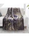 Lavish Home Sherpa Fleece Throw Blanket In Multi