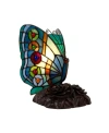 Lavish Home Tiffany Style Butterfly Lamp-stained Glass Table Lamp In Multi