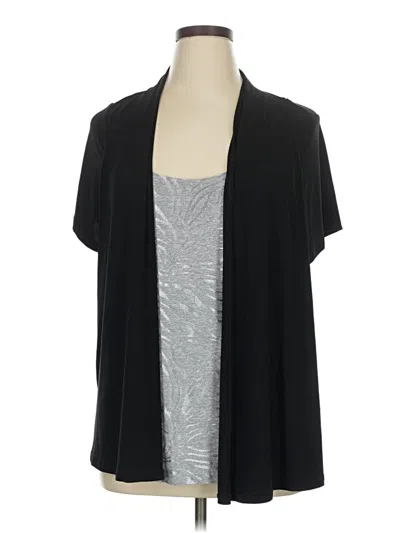 Pre-owned Lavish Kimono In Black