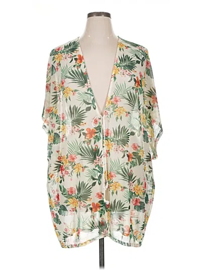 Pre-owned Lavish Kimono In Green