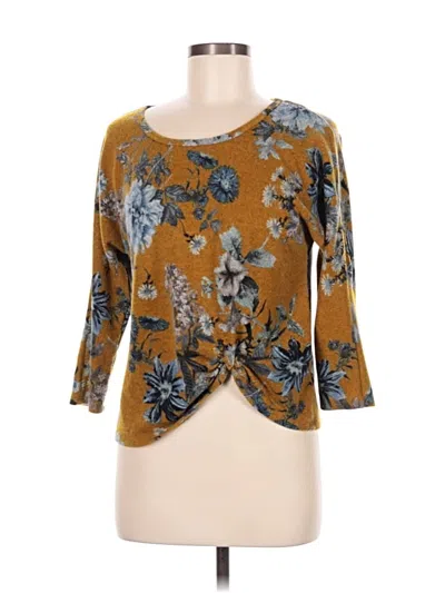 Pre-owned Lavish Pullover Sweater In Gold