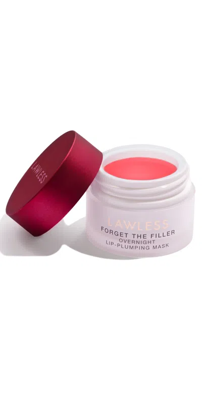 Lawless Forget The Filler Cherry Vanilla Lip Mask Cherry Vanilla In White