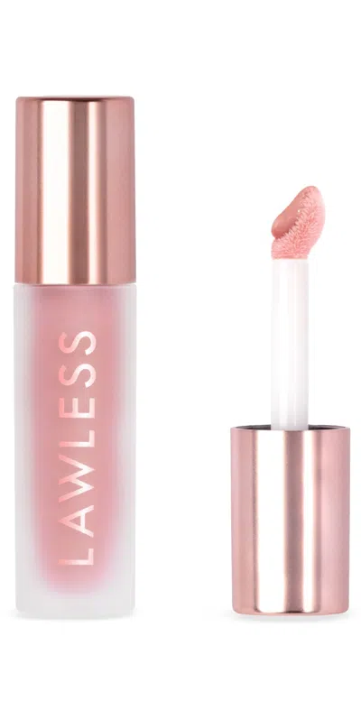 Lawless Forget The Filler Lip Plumper Line Gloss Blushed Sand