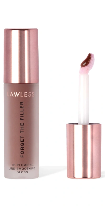 Lawless Forget The Filler Lip Plumper Line Gloss Maple Sugar In White